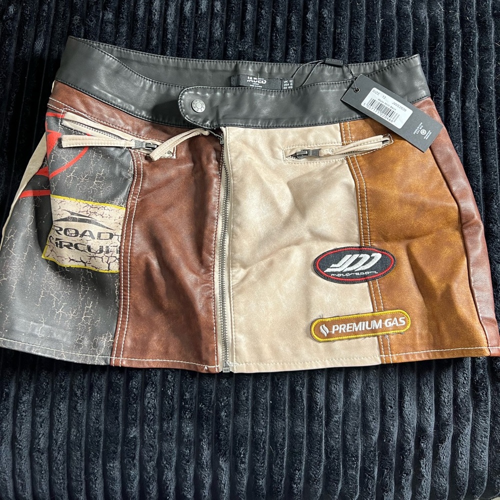 Jaded London Daytona Mini Skirt